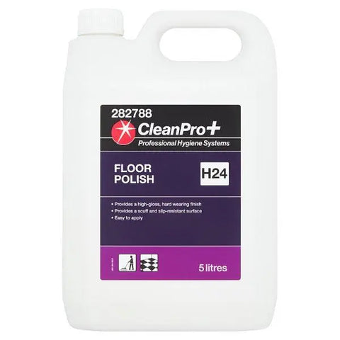 CleanPro+ Floor Polish H24 5 Litres - Honesty Sales U.K