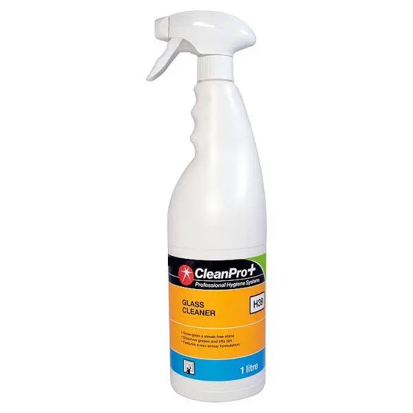 CleanPro+ Glass Cleaner H39 1 Litre - Honesty Sales U.K