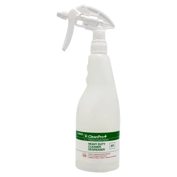 CleanPro+ Heavy Duty Cleaner Degreaser H1 (Empty Bottle) - Honesty Sales U.K