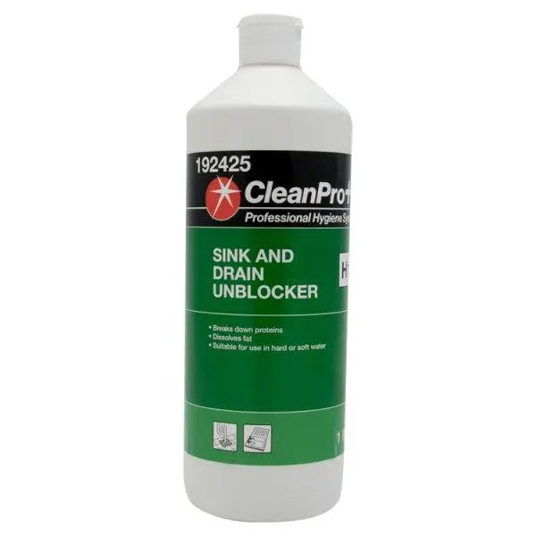 CleanPro+ Sink and Drain Unblocker H12 1 Litre - Honesty Sales Hauptbild