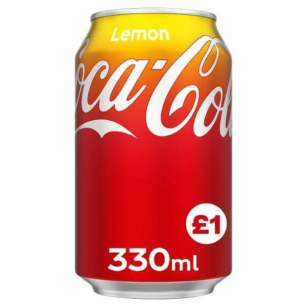 Coca Cola Lemon PM100 (Case of 24) - Honesty Sales Main image