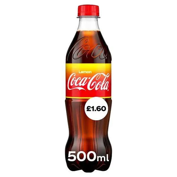 Coca Cola Lemon PM160 (Case of 12) - Honesty Sales