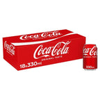 Coca-Cola Original Taste 18 x 330ml  Honesty Sales U.K