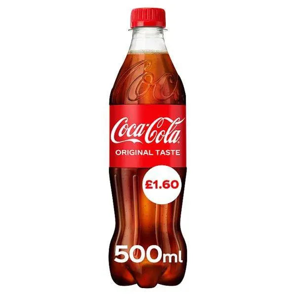 Coca-Cola Original Taste 24 x 500ml - Honesty Sales Main image