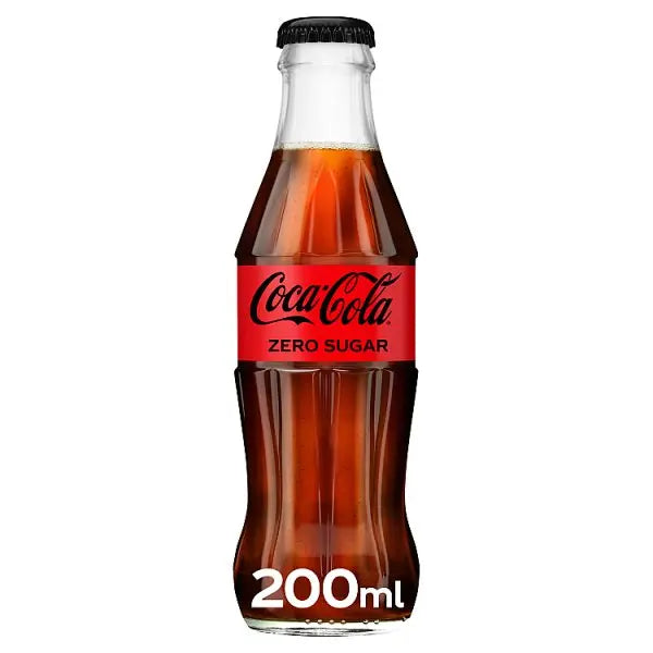 Coca-Cola Zero Sugar 24 x 200ml (Case of 24)  Honesty Sales U.K Hauptbild