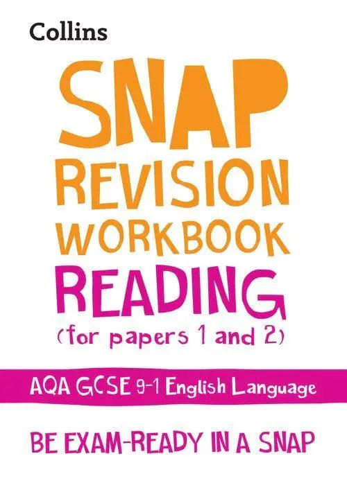 Collins GCSE Grade 9-1 SNAP Revision - AQA GCSE 9-1 English Language Reading (Papers 1 & 2) Workbook - Honesty Sales Image principale du produit