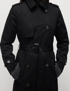 Cotton Rich Belted Longline Trench Coat Honesty Sales