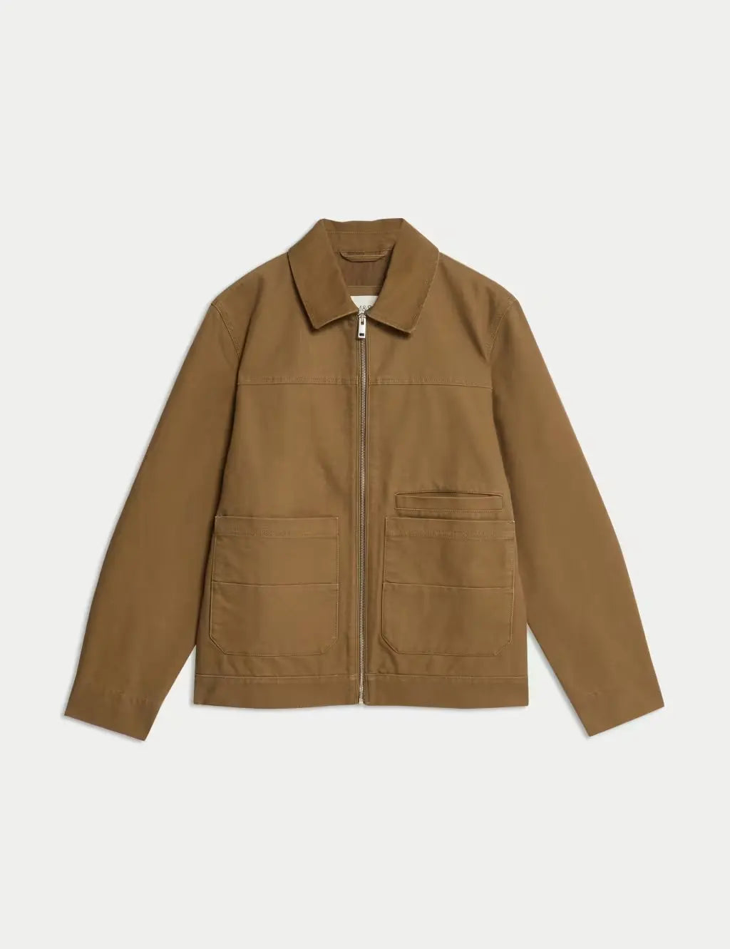 Cotton Rich Canvas Harrington Jacket Secondary image