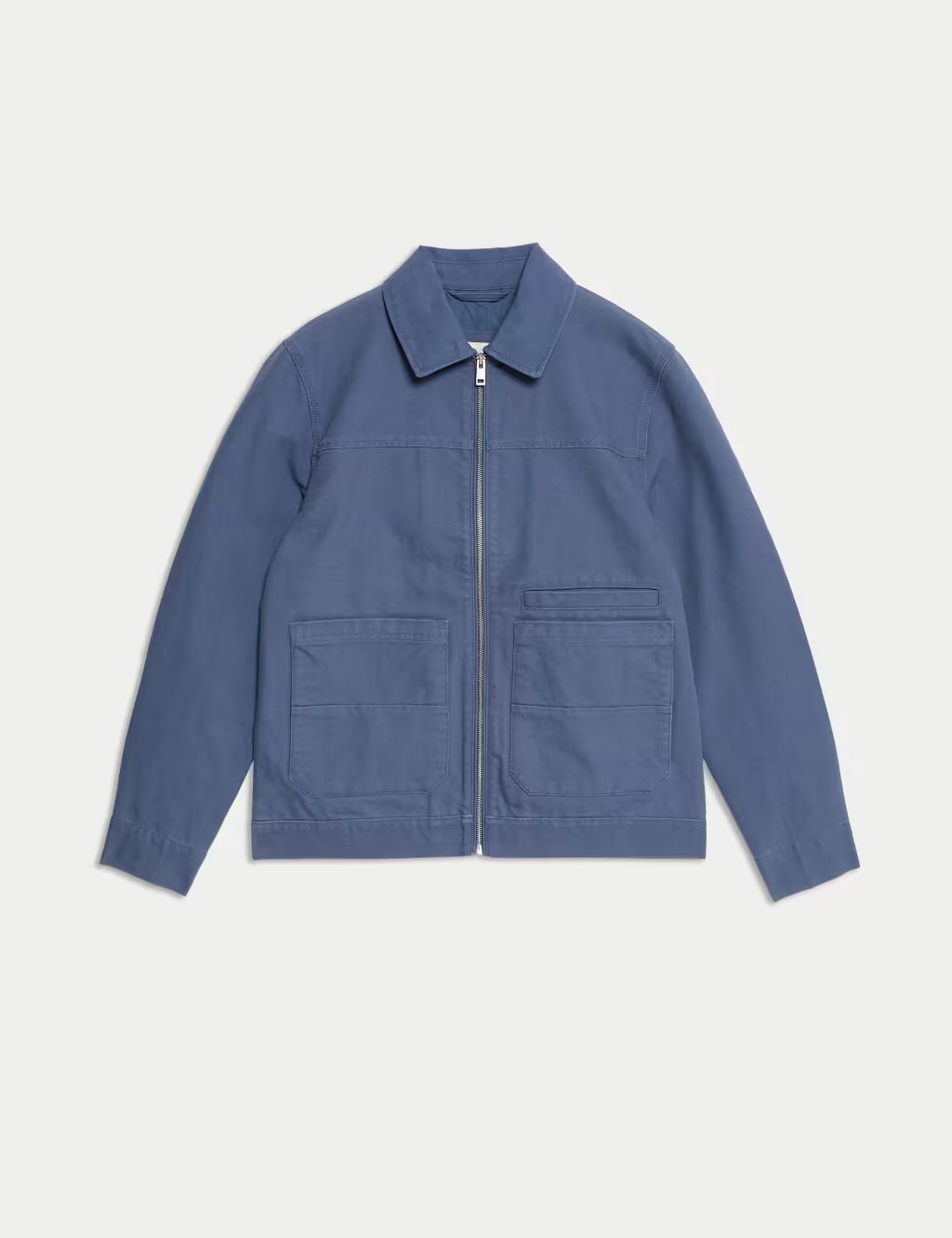 Cotton Rich Canvas Harrington Jacket - Honesty Sales