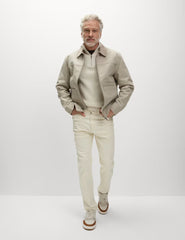 Cotton Rich Canvas Harrington Jacket - Honesty Sales