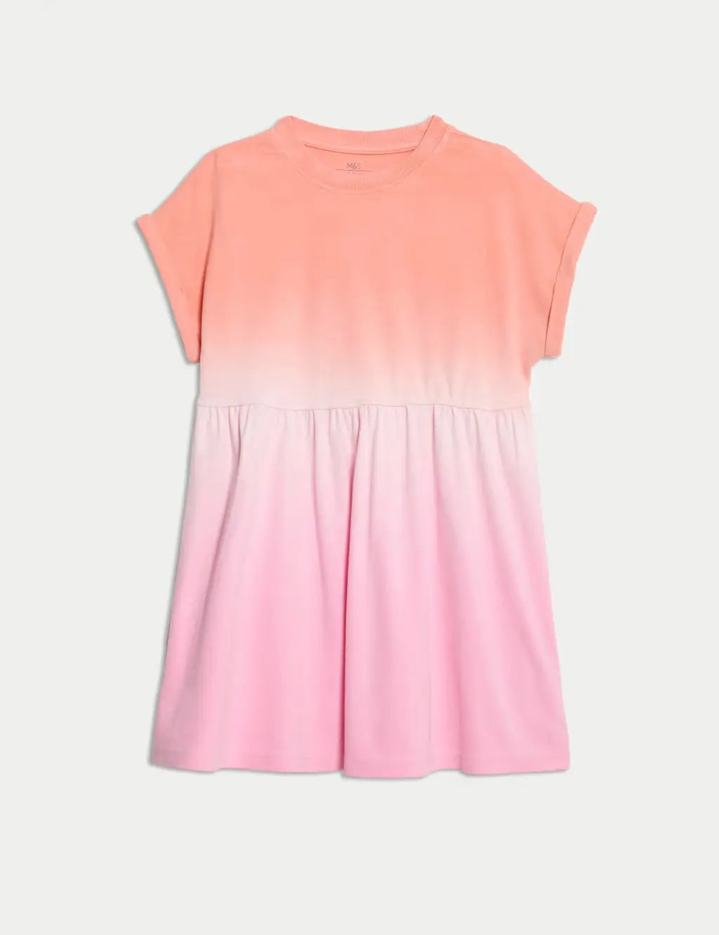 Cotton Rich Ombré T-Shirt Dress (1-8 Yrs) Honesty Sales