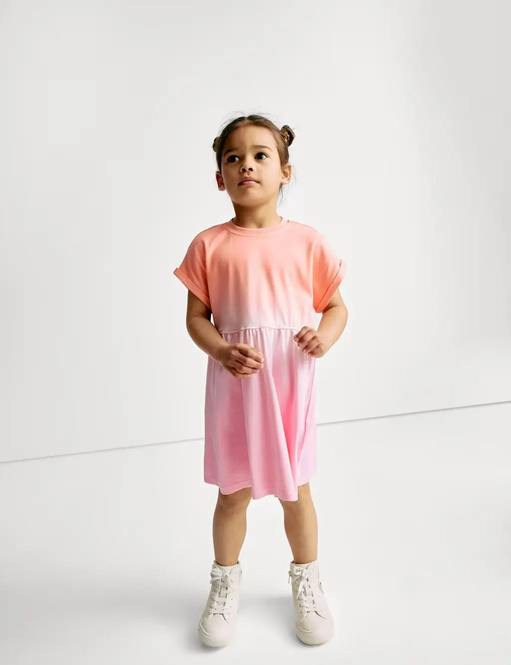Cotton Rich Ombré T-Shirt Dress (1-8 Yrs) Honesty Sales