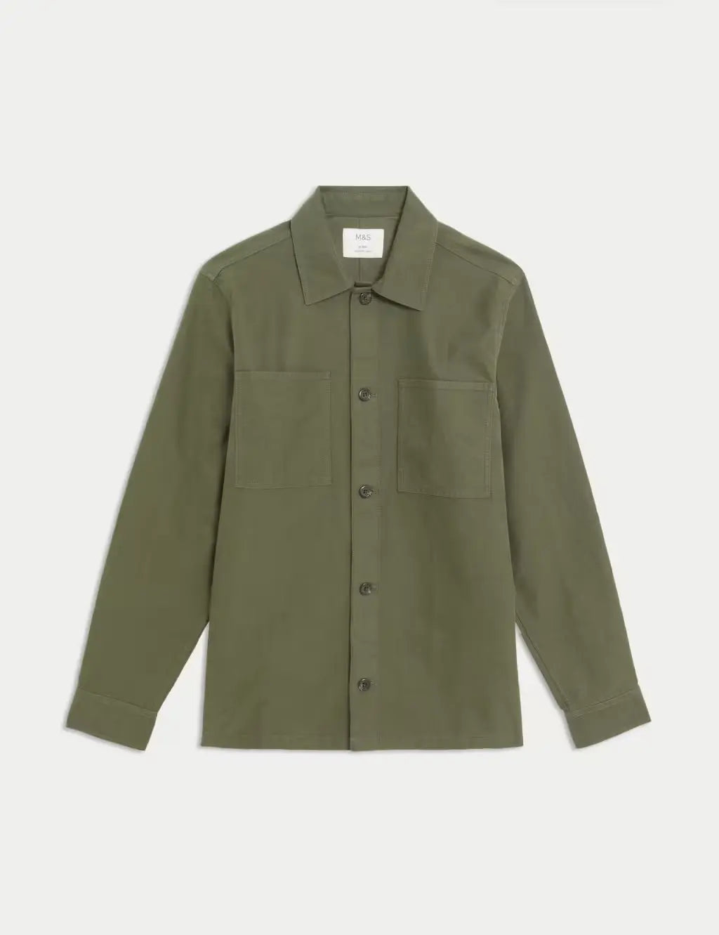 Cotton Rich Overshirt Honesty Sales