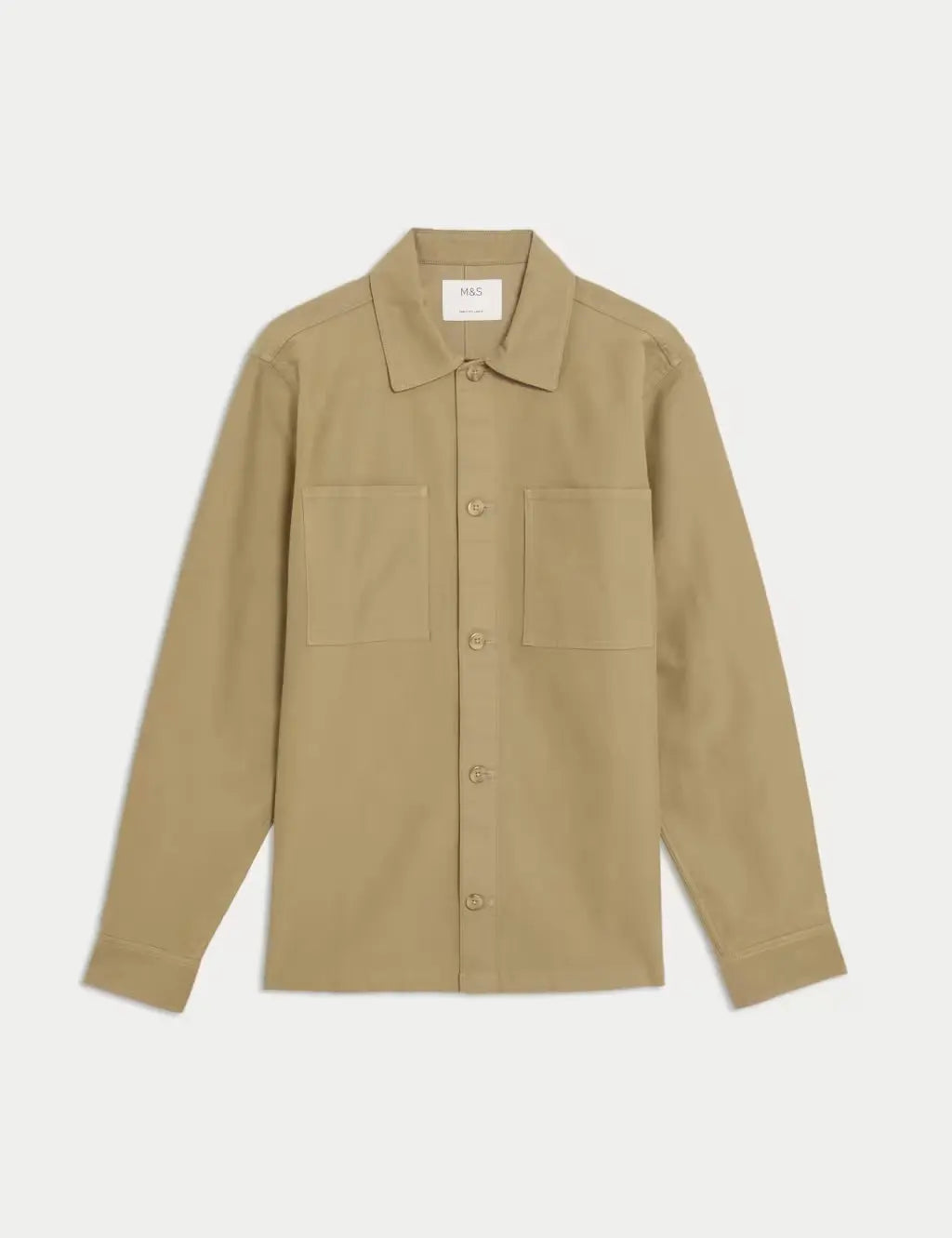 Cotton Rich Overshirt Honesty Sales