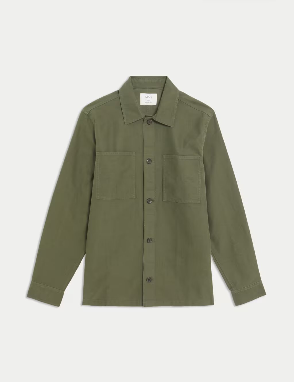 Cotton Rich Overshirt - Honesty Sales
