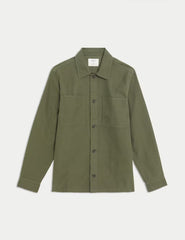 Cotton Rich Overshirt - Honesty Sales