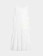 Cotton Rich Ribbed Dress (2-16 Yrs) Honesty Sales