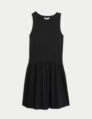 Cotton Rich Ribbed Dress (2-16 Yrs) Honesty Sales
