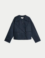 Cotton Rich Short Trench Coat Honesty Sales