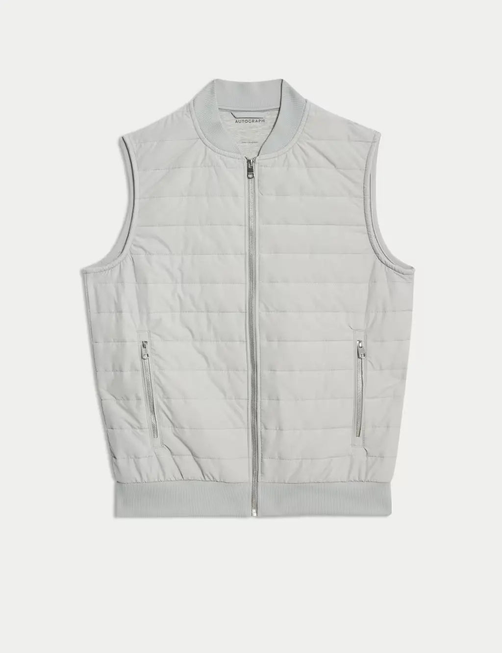 Cotton Rich Zip Up Quilted Gilet with Stormwear™ Honesty Sales