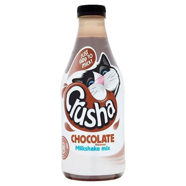 Crusha Milk Shake Mix Chocolate Flavour 1 Litre - Honesty Sales