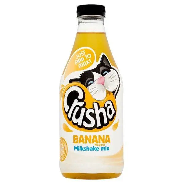 Crusha Milkshake Mix Banana Flavour 1 Litre - Honesty Sales