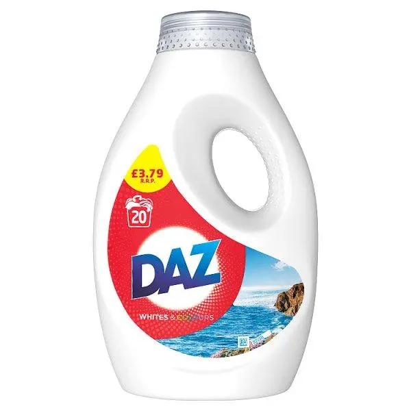 DAZ Washing Liquid 660ML 20 Washes  (Case of 4) - Honesty Sales U.K