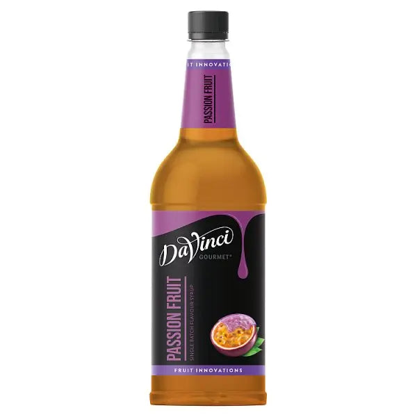 DaVinci Gourmet Passion Fruit Single Batch Flavor Syrup 1L  Honesty Sales U.K