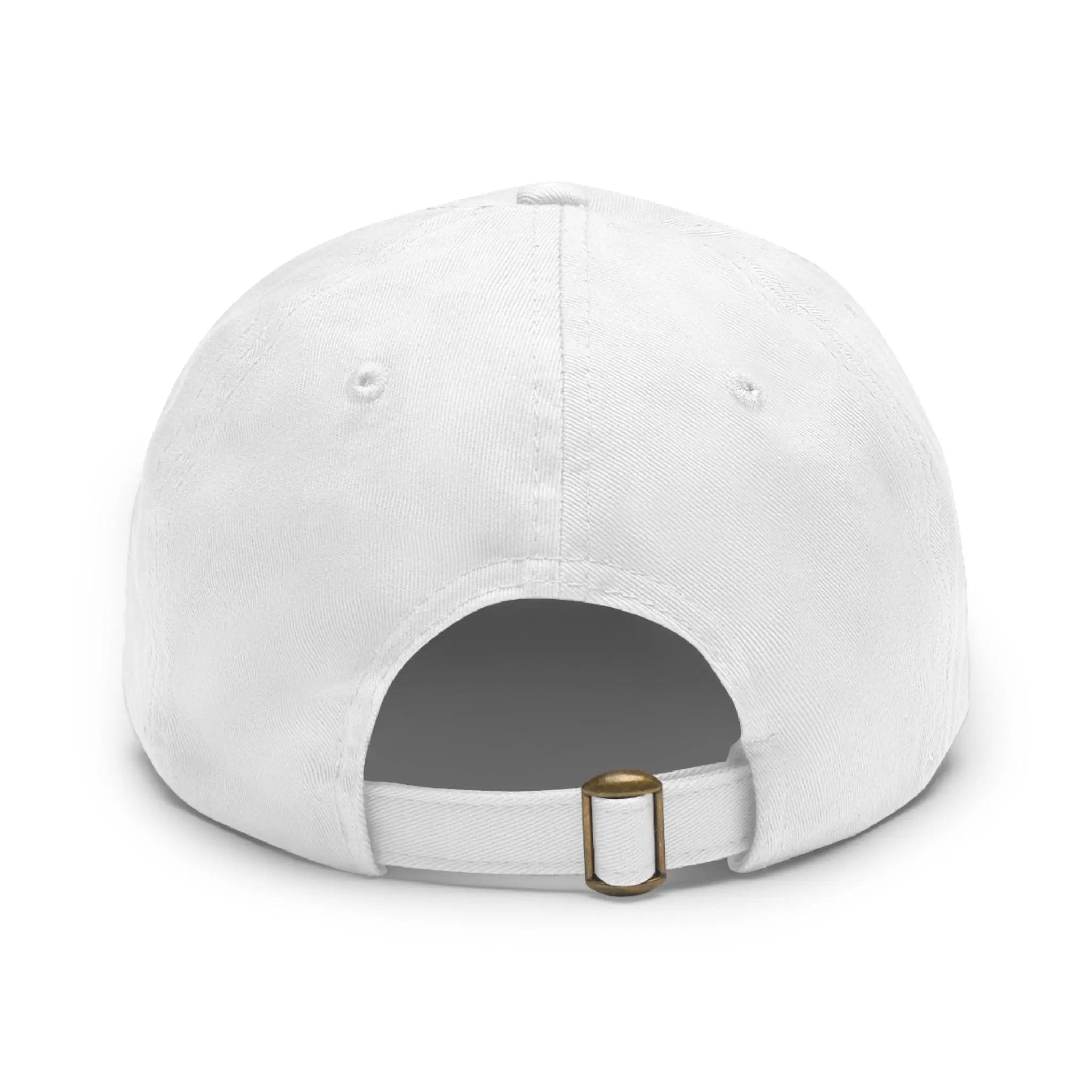 Dad Honesty Sales Hat with Leather Patch (Rectangle) - Honesty Sales