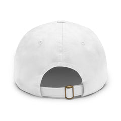Dad Honesty Sales Hat with Leather Patch (Rectangle) - Honesty Sales U.K