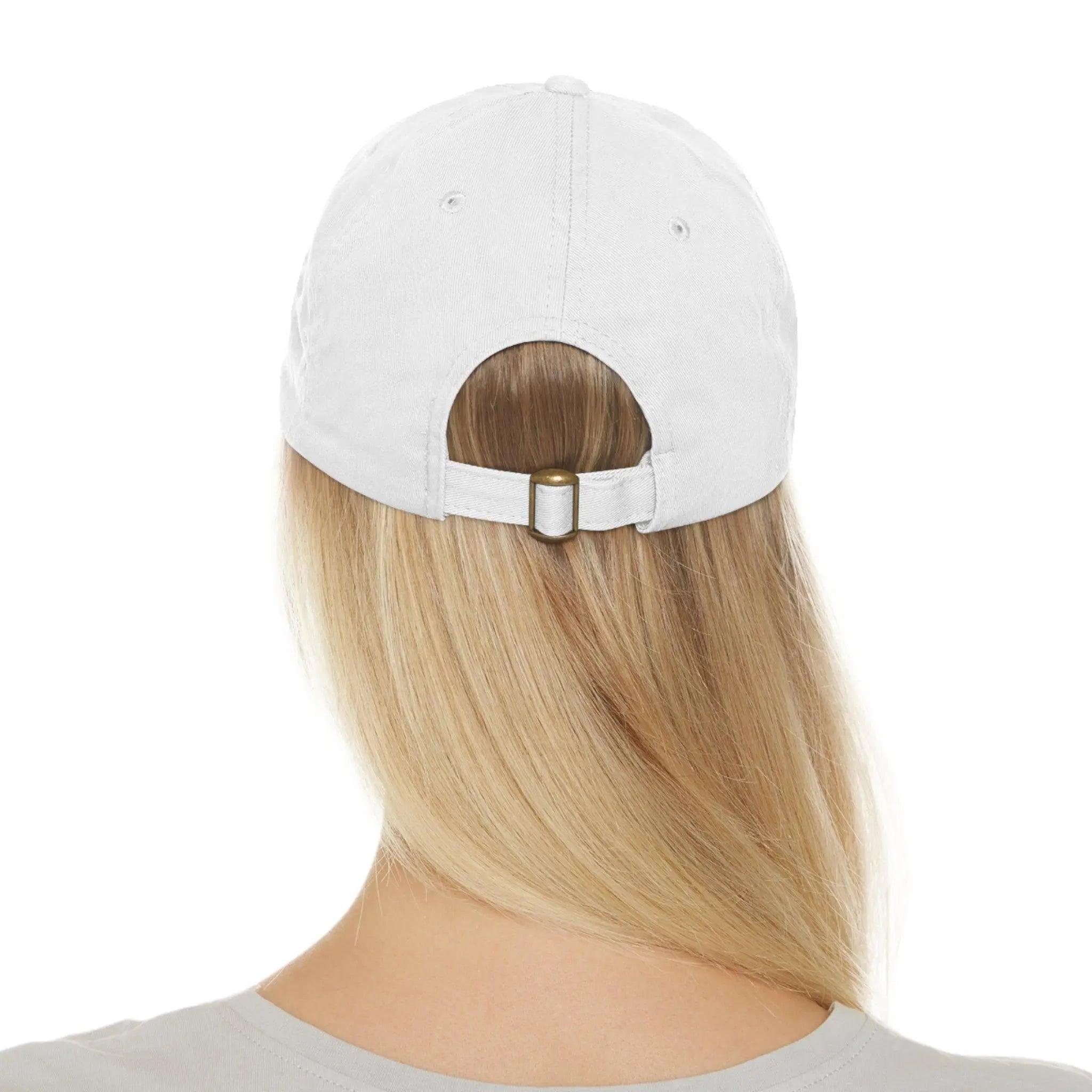 Dad Honesty Sales Hat with Leather Patch (Rectangle) - Honesty Sales