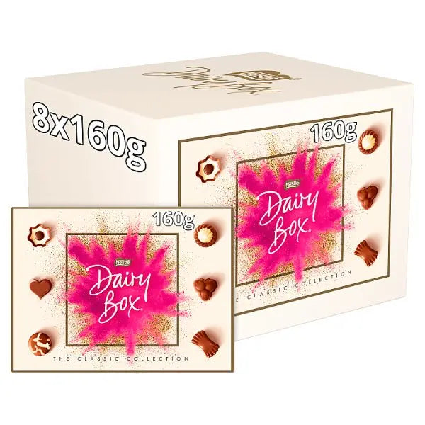 Dairy Box Milk Chocolate Box 160g (Case of 8) Dairy Box