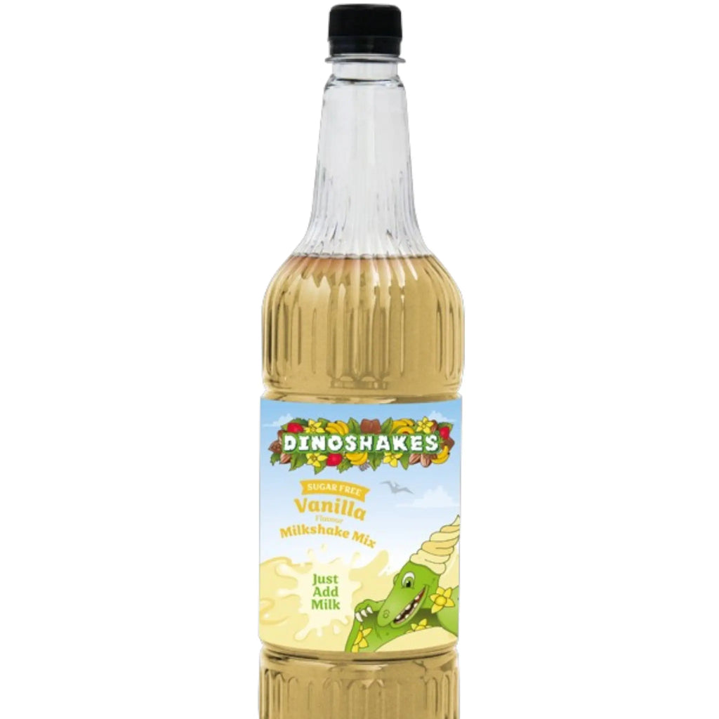Dinoshakes Sugar Free Vanilla Milkshake Mix - Honesty Sales U.K