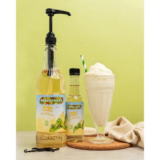 Dinoshakes Vanilla Milkshake Powder Simply