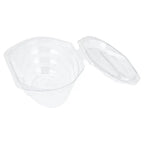 Disposable Oval Hinged Salad Bowl (20 per pack) - Honesty Sales