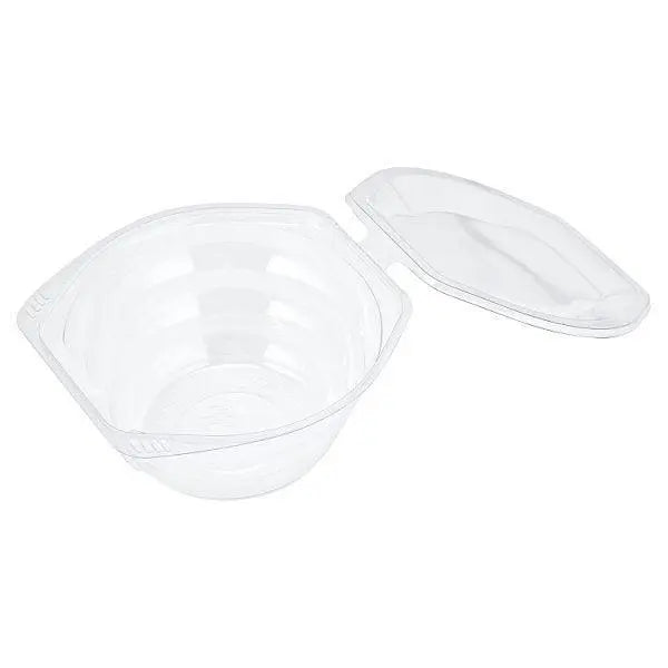 Disposable Oval Hinged Salad Bowl (20 per pack) - Honesty Sales