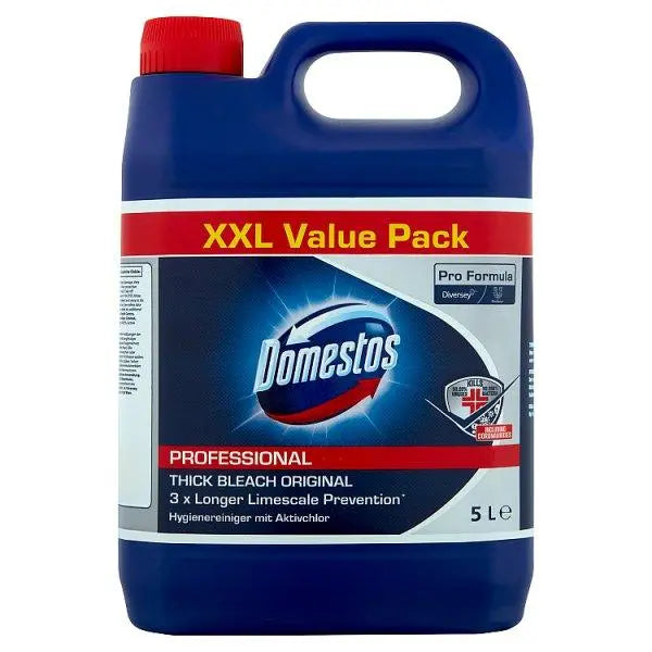 Domestos Pro Formula Professional Thick Bleach Original 5L - Honesty Sales Hauptbild