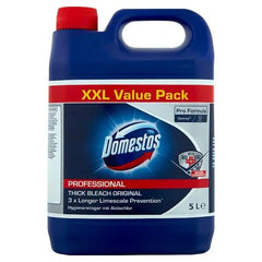 Domestos Pro Formula Professional Thick Bleach Original 5L - Honesty Sales U.K