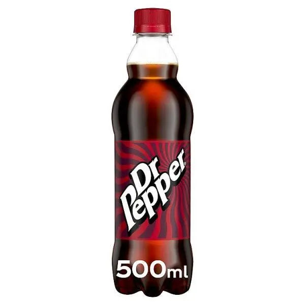 Dr Pepper 12 x 500ml (Case of 12) - Honesty Sales Main image