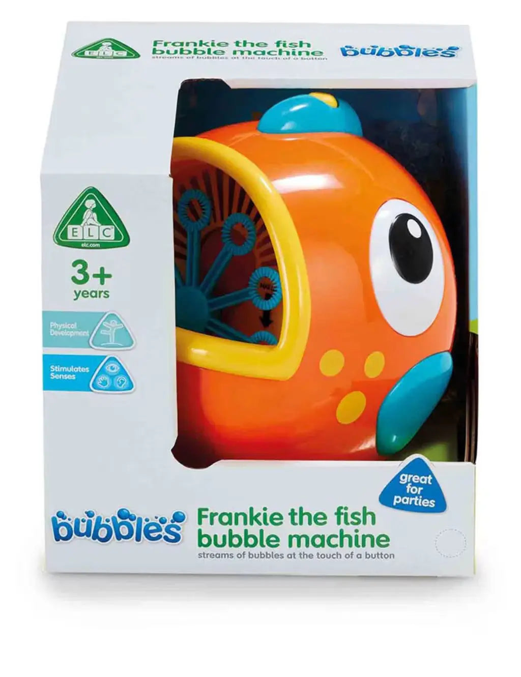 ELC Frankie The Fish Bubble Machine (3+ Yrs) - Honesty Sales