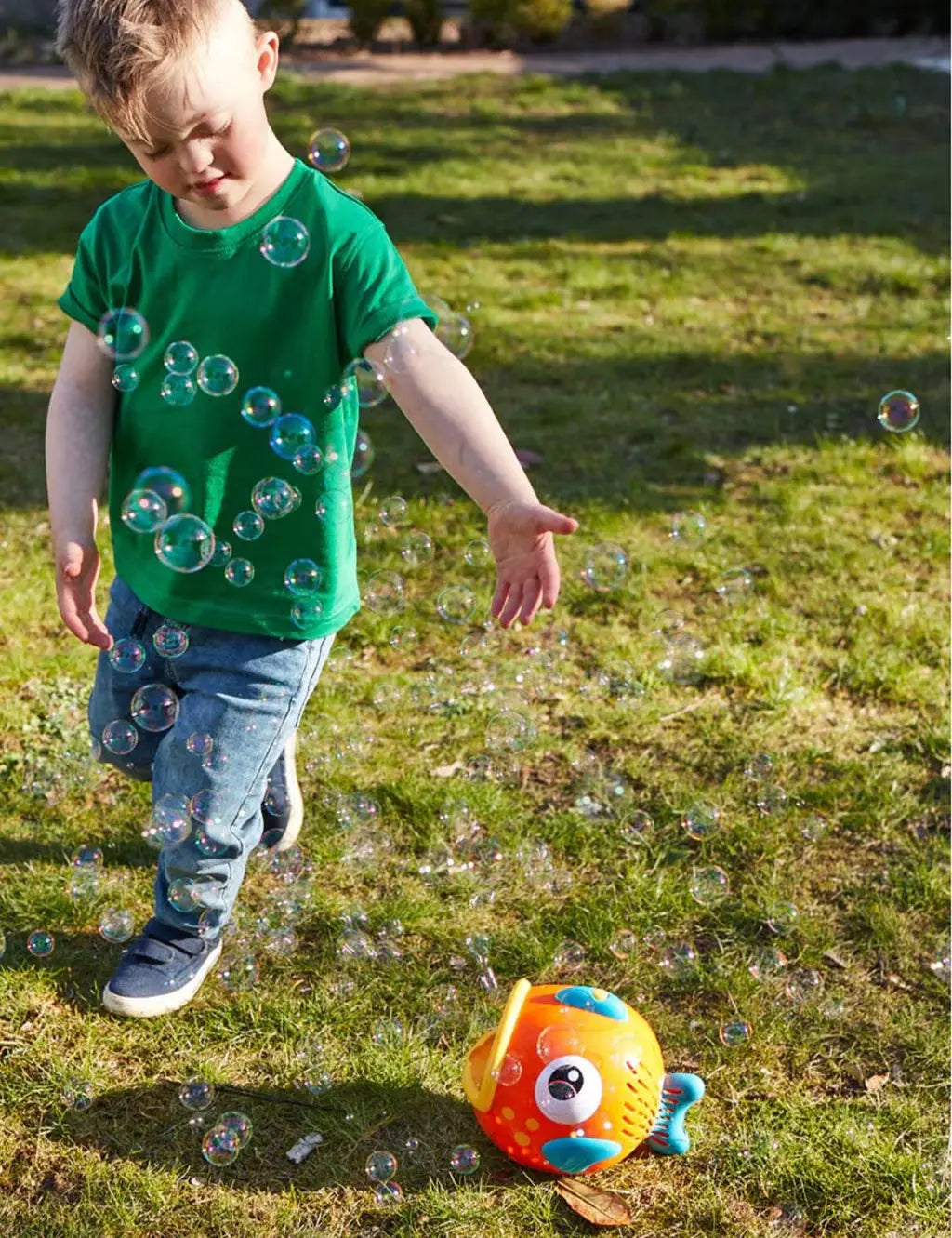 ELC Frankie The Fish Bubble Machine (3+ Yrs) - Honesty Sales