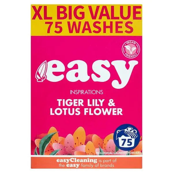 Easy Inspirations Tiger Lily & Lotus Flower 75 Washes 5.1kg (Case of 2) - Honesty Sales U.K Image principale du produit
