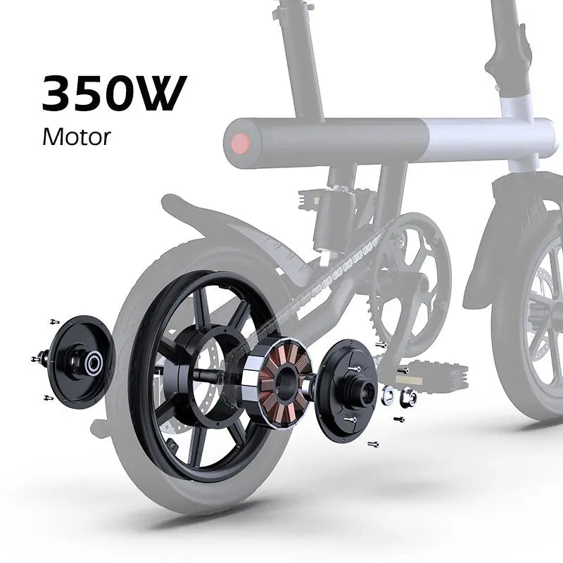 Electric Bike 36V 8Ah Battery 350 watts Motor 14 inch Folding Ebike Mankeel MZ-4 Honesty Sales U.K