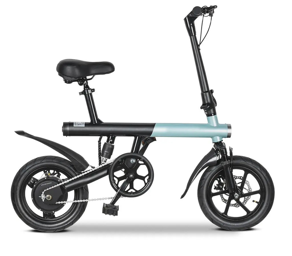 Electric Bike 36V 8Ah Battery 350 watts Motor 14 inch Folding Ebike Mankeel MZ-4 Honesty Sales U.K