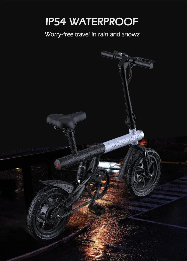 Electric Bike 36V 8Ah Battery 350 watts Motor 14 inch Folding Ebike Mankeel MZ-4 Honesty Sales U.K