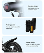 Electric Bike 36V 8Ah Battery 350 watts Motor 14 inch Folding Ebike Mankeel MZ-4 Honesty Sales U.K