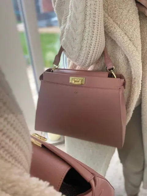 Elm Shoulder Bag in Nude - Honesty Sales U.K