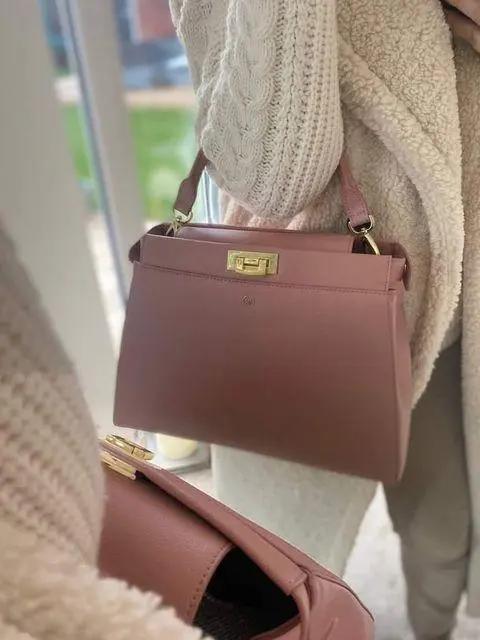 Elm Shoulder Bag in Nude - Honesty Sales U.K