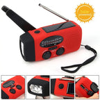Emergency Hand Crank Radio with LED Flashlight FM AM WB NOAA Weather Radio 600mAh USB Charging Emergency Waterproof Camping Honesty Sales U.K