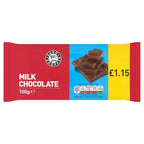 Euro Shopper Milk Chocolate 100g (Case of 28) - Honesty Sales